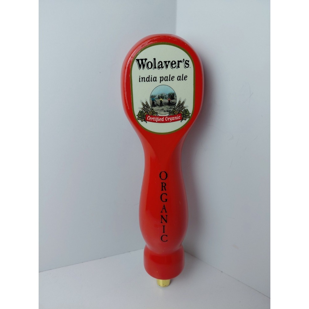 Wolaver's Organic - India Pale Ale Wood Tap Handle - Craft Beer - Draft